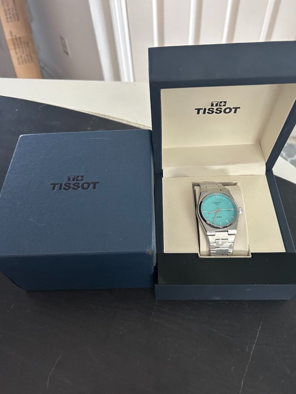 New Tissot PRX Powermatic 80 Ice Blue 40mm Stainless Steel T1374071135100